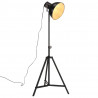 Lampa stojąca, 25 W, czarna, 61x61x90/150 cm, E27