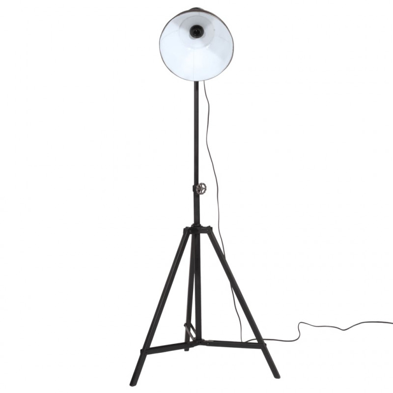 Lampa stojąca, 25 W, czarna, 61x61x90/150 cm, E27