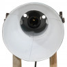 Lampa stołowa, 25 W, postarzany niebieski, 30x17x40 cm, E27