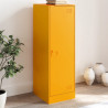 Szafka, musztardowa, 34,5x39x107 cm, stal
