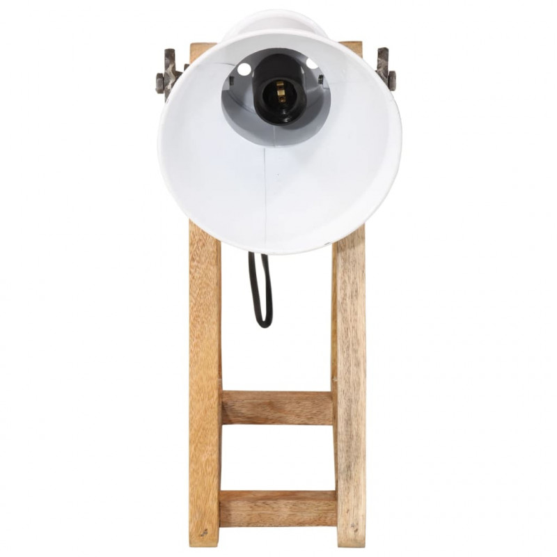 Lampa stołowa, 25 W, biała, 30x17x40 cm, E27