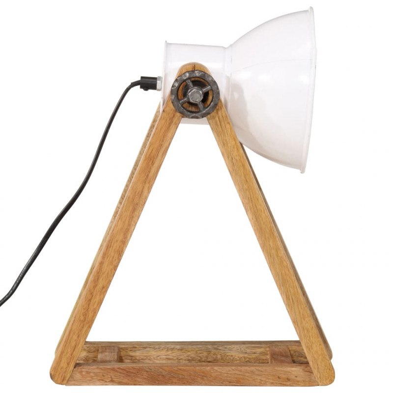 Lampa stołowa, 25 W, biała, 30x17x40 cm, E27