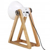 Lampa stołowa, 25 W, biała, 30x17x40 cm, E27