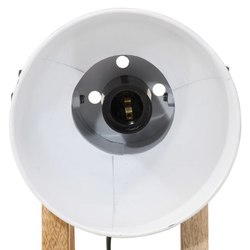 Lampa stołowa, 25 W, biała, 30x17x40 cm, E27