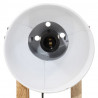 Lampa stołowa, 25 W, biała, 30x17x40 cm, E27