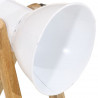 Lampa stołowa, 25 W, biała, 30x17x40 cm, E27