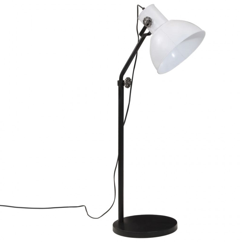 Lampa stojąca, 25 W, biała, 30x30x90-150 cm, E27