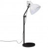 Lampa stojąca, 25 W, biała, 30x30x90-150 cm, E27