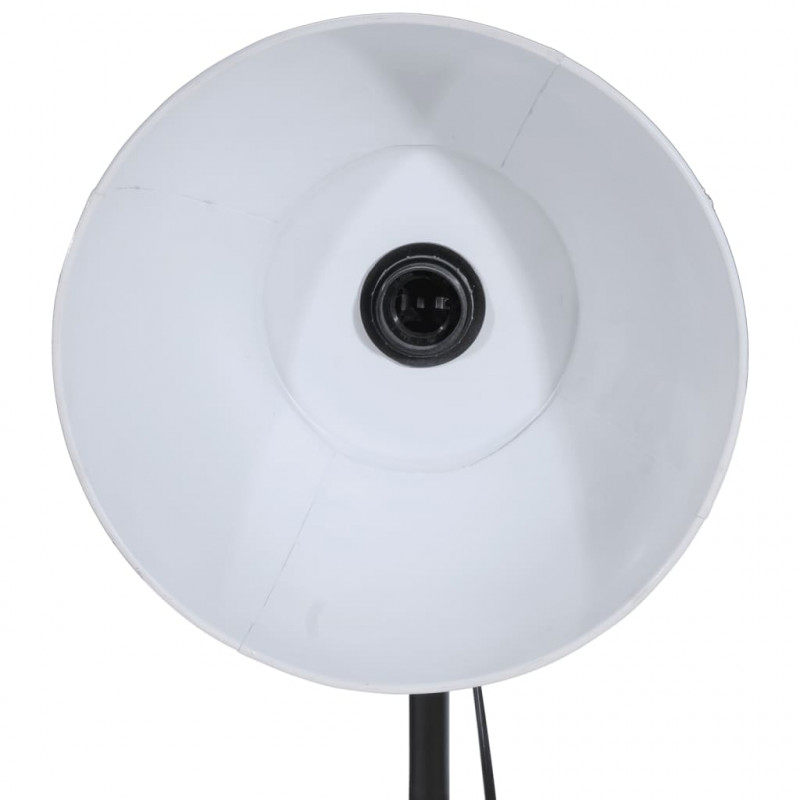 Lampa stojąca, 25 W, biała, 30x30x90-150 cm, E27