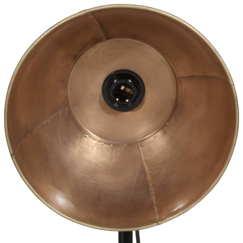 Lampa stojąca, 25 W, antyczny mosiądz, 75x75x90-150 cm, E27