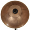 Lampa stojąca, 25 W, antyczny mosiądz, 75x75x90-150 cm, E27