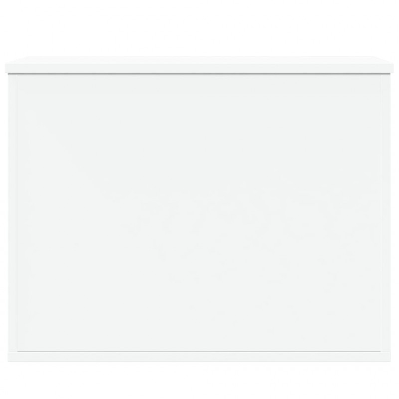 Skrzynia, biała, 60x42x46 cm, materiał drewnopochodny