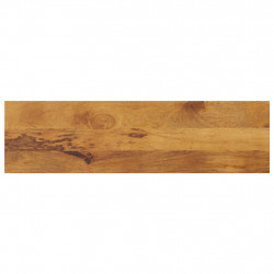 Blat stołu, 100x30x3,8 cm, prostokątny, lite drewno mango