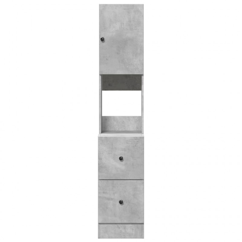 Szafka kuchenna, szarość betonu, 35x50x180 cm