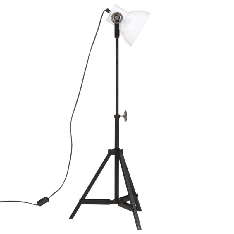 Lampa stołowa, 25 W, biała, 35x35x65/95 cm, E27