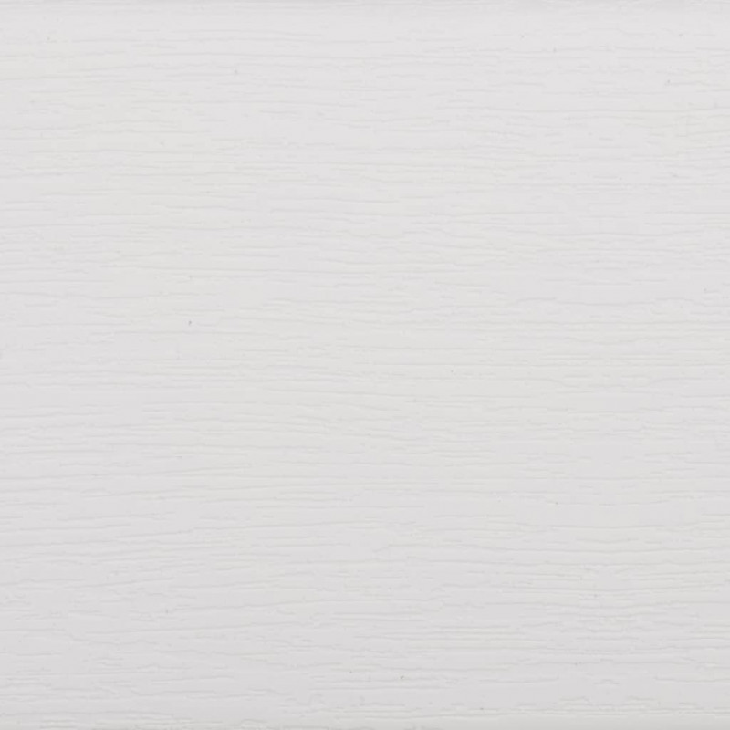 Ławka ogrodowa, biała, 110x52x71 cm, polipropylen