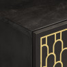 Szafka pod telewizor, 80x31,5x46 cm, lite drewno mango