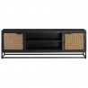 Szafka pod TV, 120x30x40 cm, lite drewno mango