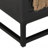 Szafka pod TV, 120x30x40 cm, lite drewno mango