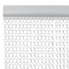 Moskitiera łańcuchowa do drzwi, 100x226 cm, aluminium