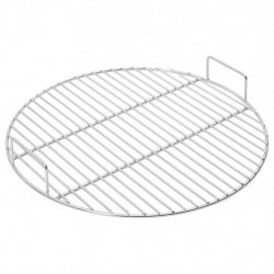 Ruszt do grilla, z uchwytami, Ø44,5 cm, stal nierdzewna 304