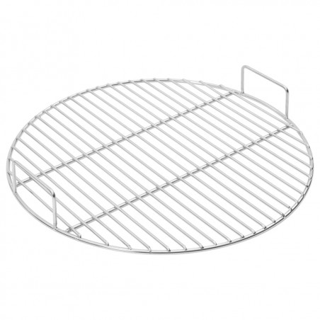 Ruszt do grilla, z uchwytami, Ø44,5 cm, stal nierdzewna 304