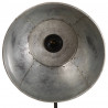 Lampa stojąca, 25 W, srebro vintage, 150 cm, E27