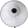 Lampa stojąca, 25 W, czarna, 150 cm, E27