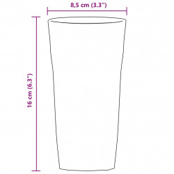 Szklanki na piwo, 6 szt., 475 ml