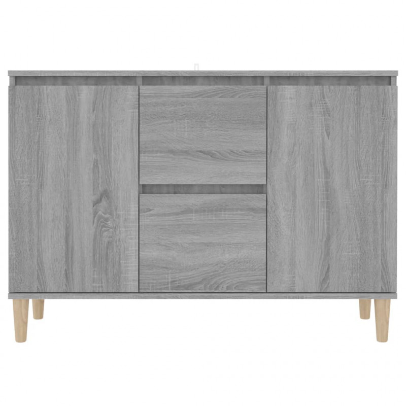 Szafka, szary dąb sonoma, 101x35x70 cm, materiał drewnopochodny