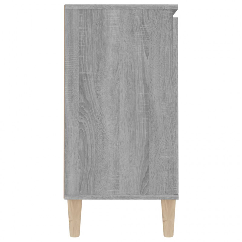 Szafka, szary dąb sonoma, 101x35x70 cm, materiał drewnopochodny