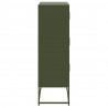 Szafka, oliwkowa, 68,5x38,5x123,5 cm, stal