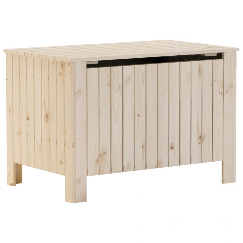 Skrzynia z wiekiem RANA, 80x49x54 cm, lite drewno sosnowe