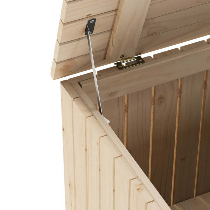 Skrzynia z wiekiem RANA, 80x49x54 cm, lite drewno sosnowe