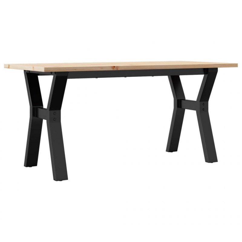 Stolik kawowy z nogami w kształcie litery Y, 90x40x45 cm
