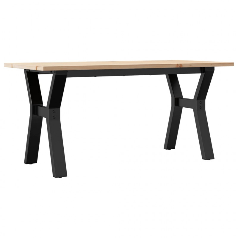 Stolik kawowy z nogami w kształcie litery Y, 90x40x45 cm