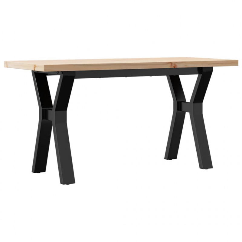 Stolik kawowy z nogami w kształcie litery Y, 90x40x45,5 cm