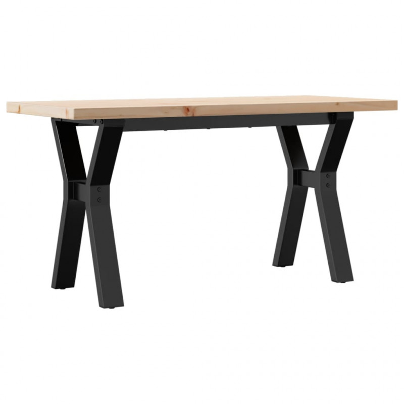 Stolik kawowy z nogami w kształcie litery Y, 90x40x45,5 cm