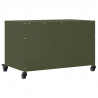 Szafka RTV, oliwkowa, 68x39x43,5 cm, stal