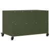 Szafka RTV, oliwkowa, 68x39x43,5 cm, stal