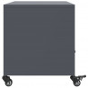 Szafka RTV, antracytowa, 68x39x43,5 cm, stal