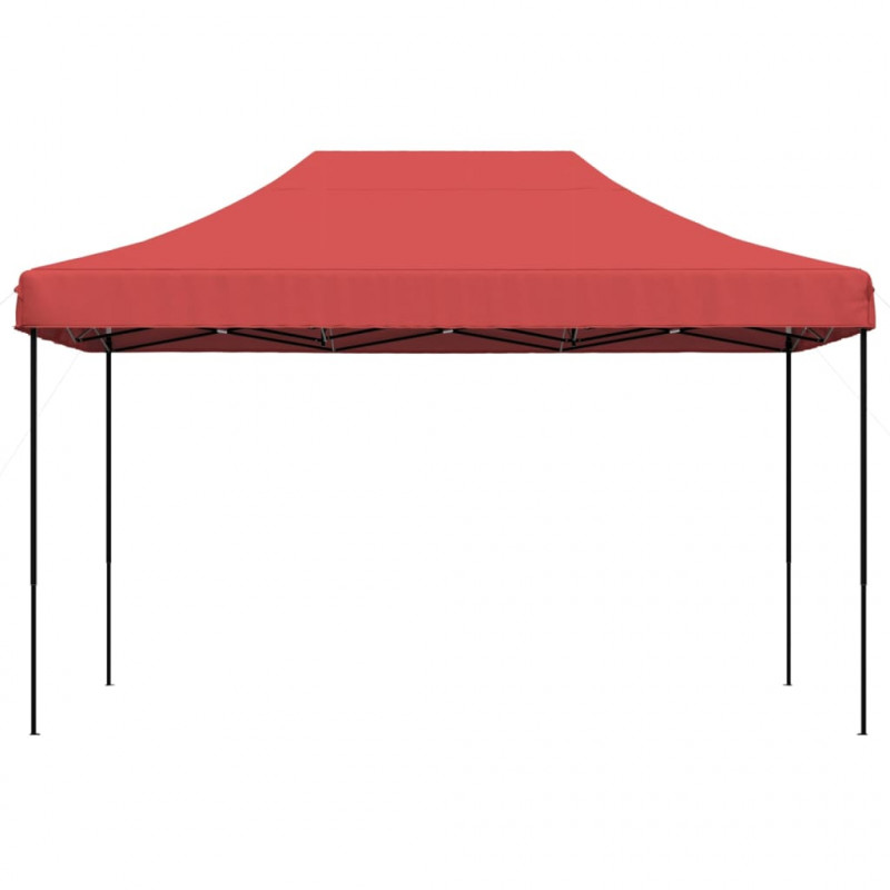 Składany namiot imprezowy pop-up, burgundowy, 440x292x315 cm