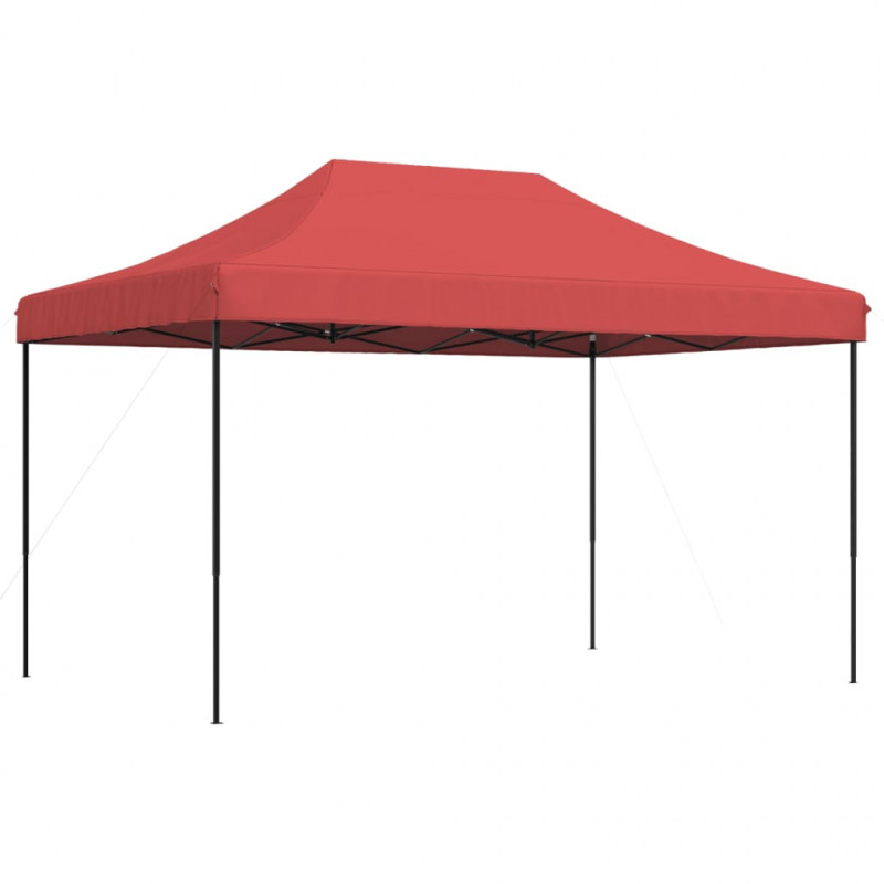 Składany namiot imprezowy pop-up, burgundowy, 440x292x315 cm