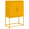 Szafka pod telewizor, antracytowa, 68x39x60,5 cm, stalowa