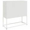 Szafka, biała, 100,5x39x107 cm, stal