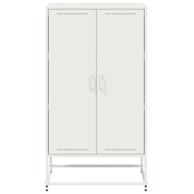 Szafka, różowa, 68,5x38,5x123,5 cm, stal