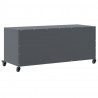 Szafka RTV, antracytowa, 100,5x39x43,5 cm, stal