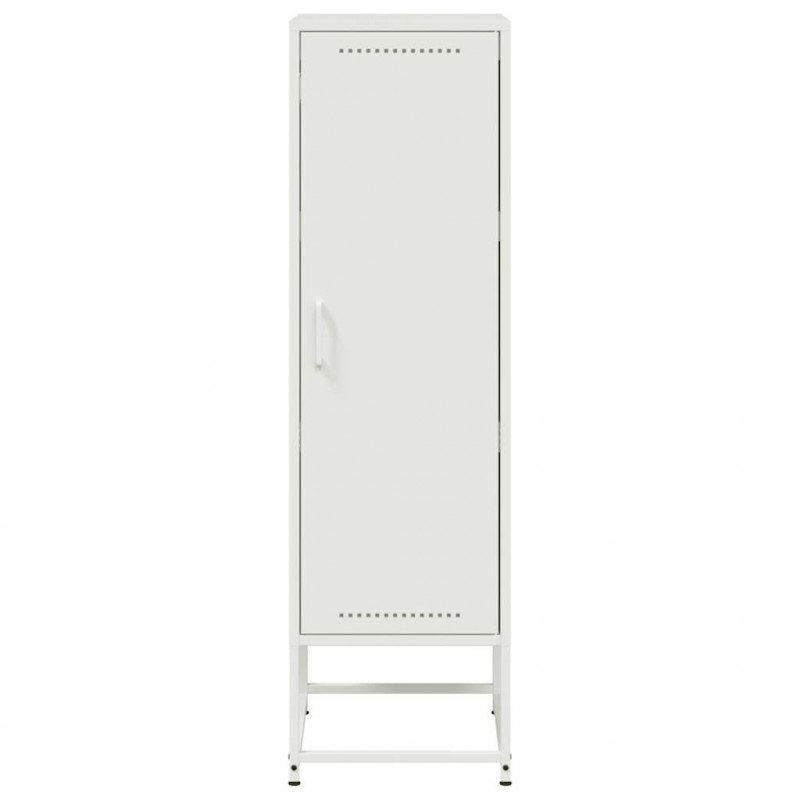 Szafka, biała, 36x39x123 cm, stal