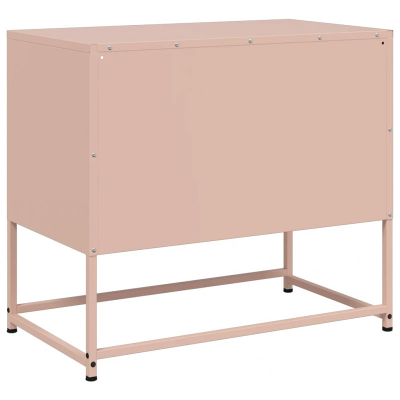 Szafka, biała, 100,5x39x107 cm, stal