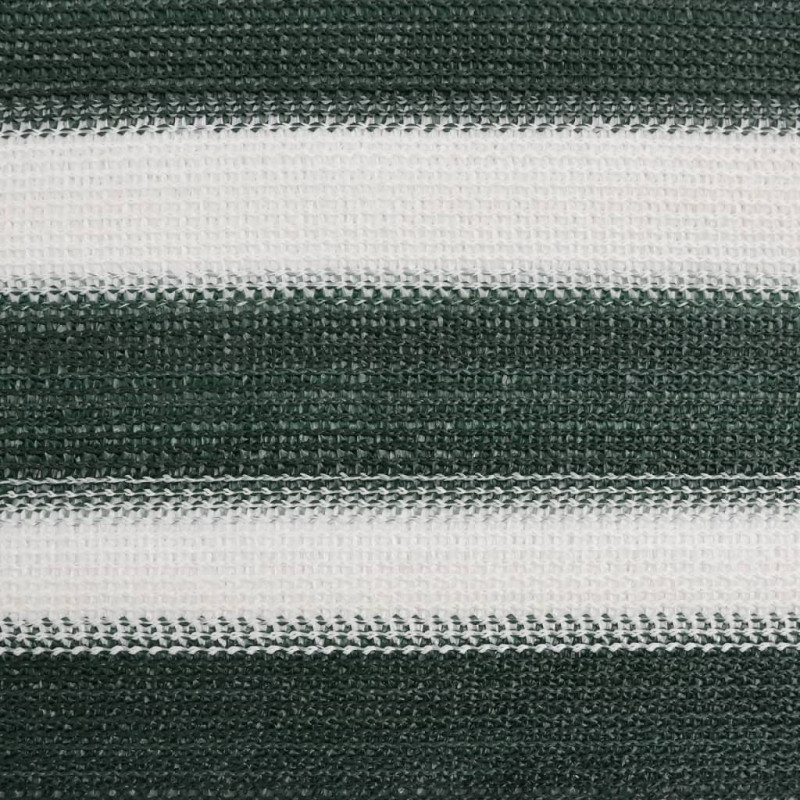Siatka cieniująca, zielono-biała, 1,5x10 m, HDPE, 75 g/m²